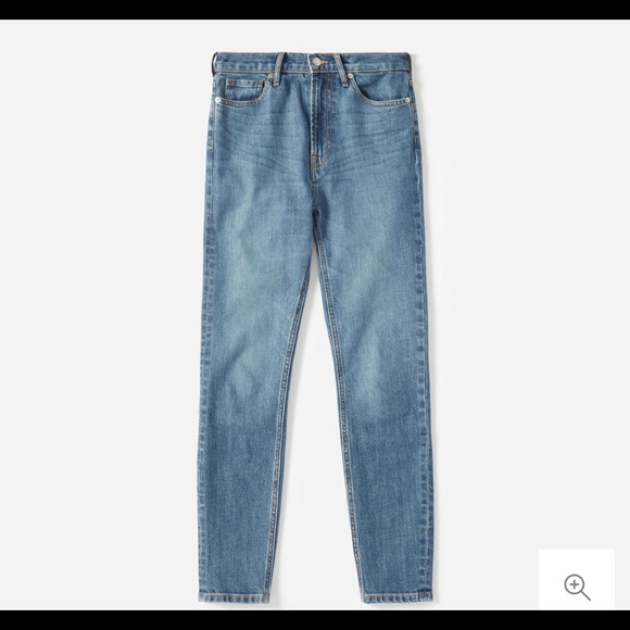 Everlane Mid Rise Skinny in Mid-Blue - Ankle - Picture 1 of 7